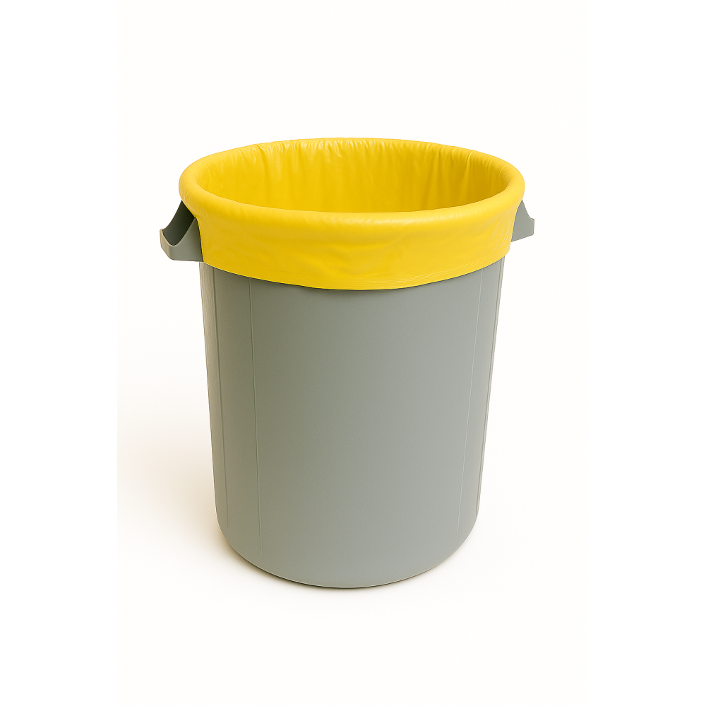Sac poubelle Dasri - 30L - DASRI - Jaune - 500 sacs - 20µ