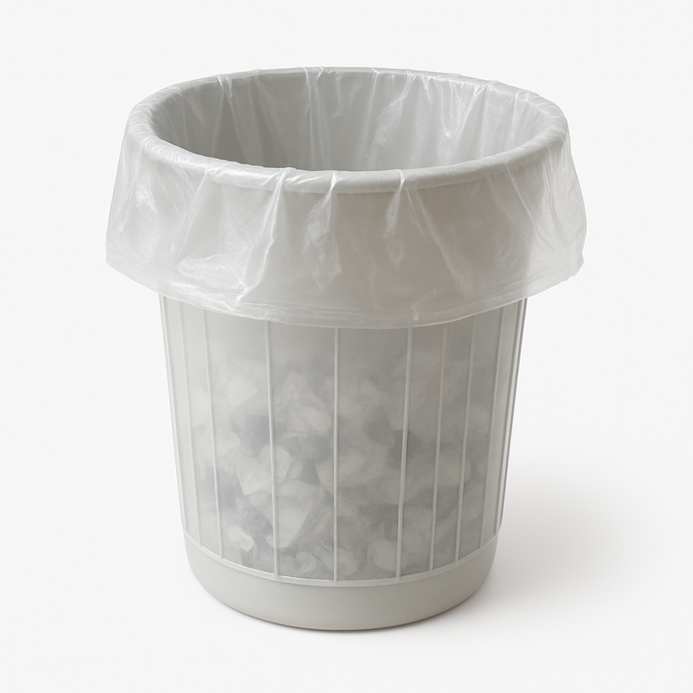 Sac poubelle - 170L - Transparent - 100 sacs - 30µ