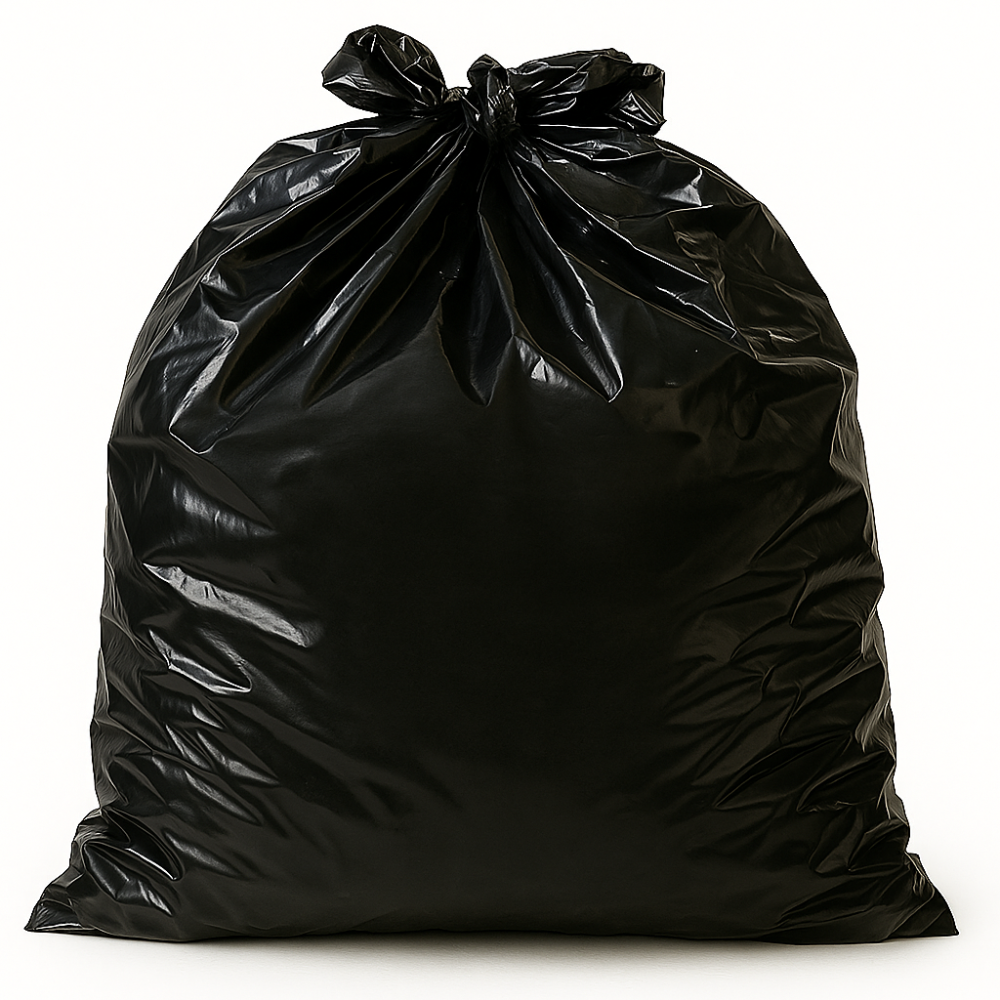 Sac poubelle - 110L - Noir - 200 sacs - 55µ