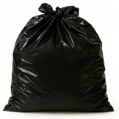 Sac poubelle - 50L - Noir - 250 sacs - 30µ