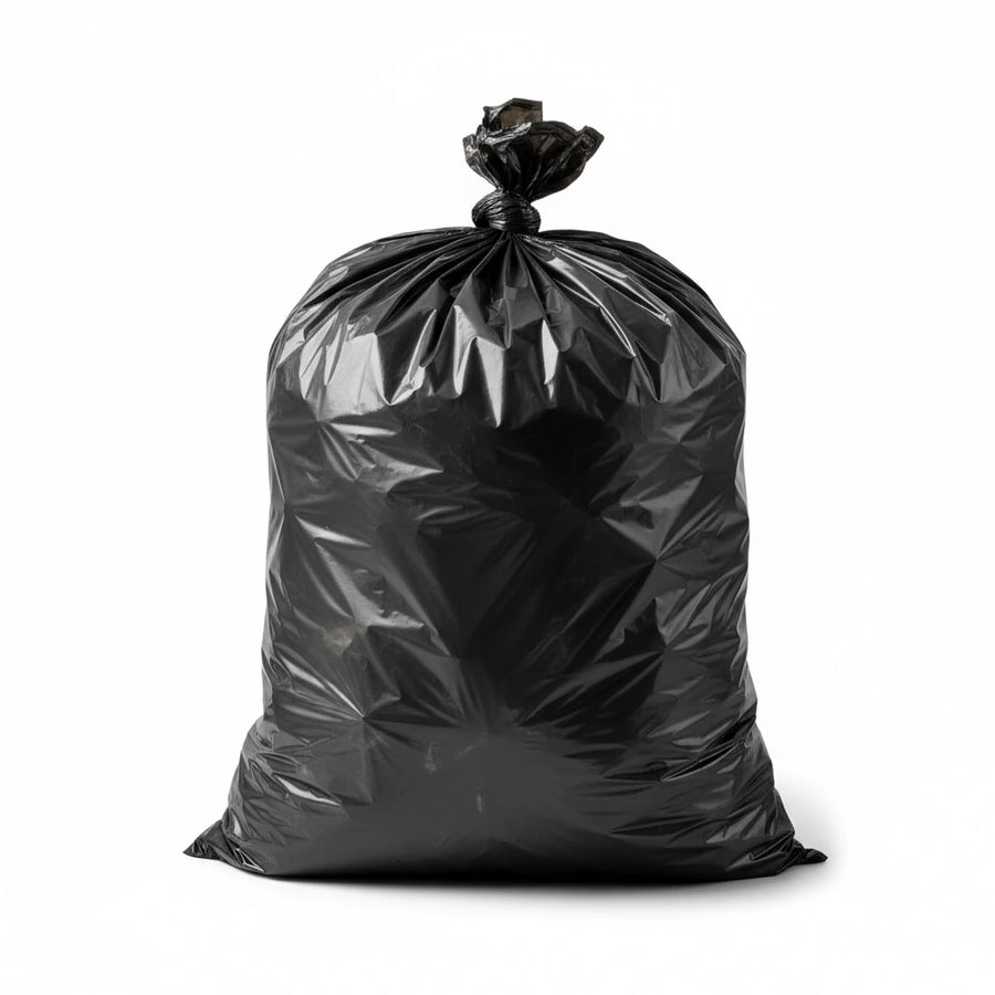 Sac poubelle - 30L - Noir - 500 sacs - 27µ