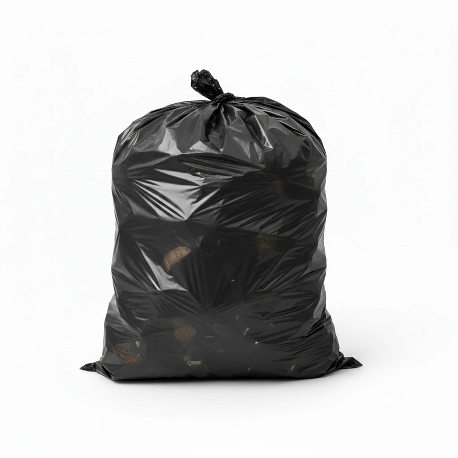 Housse pour conteneur - 360L - Noir - 100 sacs - 30µ