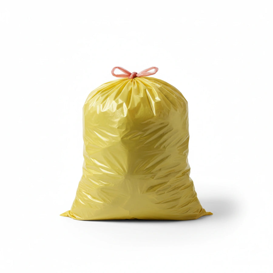 Sac poubelle Dasri - 30L - DASRI - Jaune - 500 sacs - 20µ