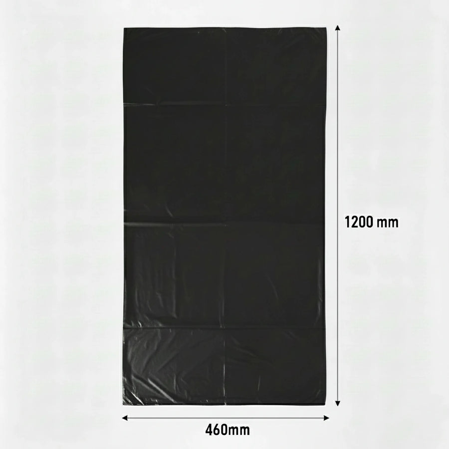Sac pour conteneur - 120L - Noir - 100 sacs - 35µ