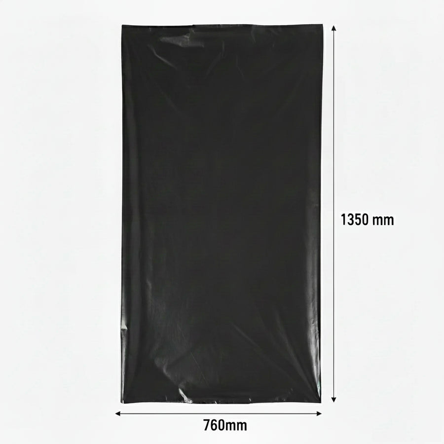 Sac pour conteneur - 340L - Noir - 100 sacs - 55µ