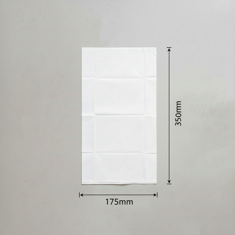 Sac poubelle - 6L - Blanc - 2000 sacs - 10µ