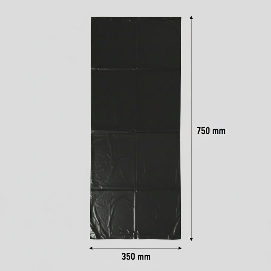 Sac poubelle - 50L - Noir - 500 sacs - 14µ