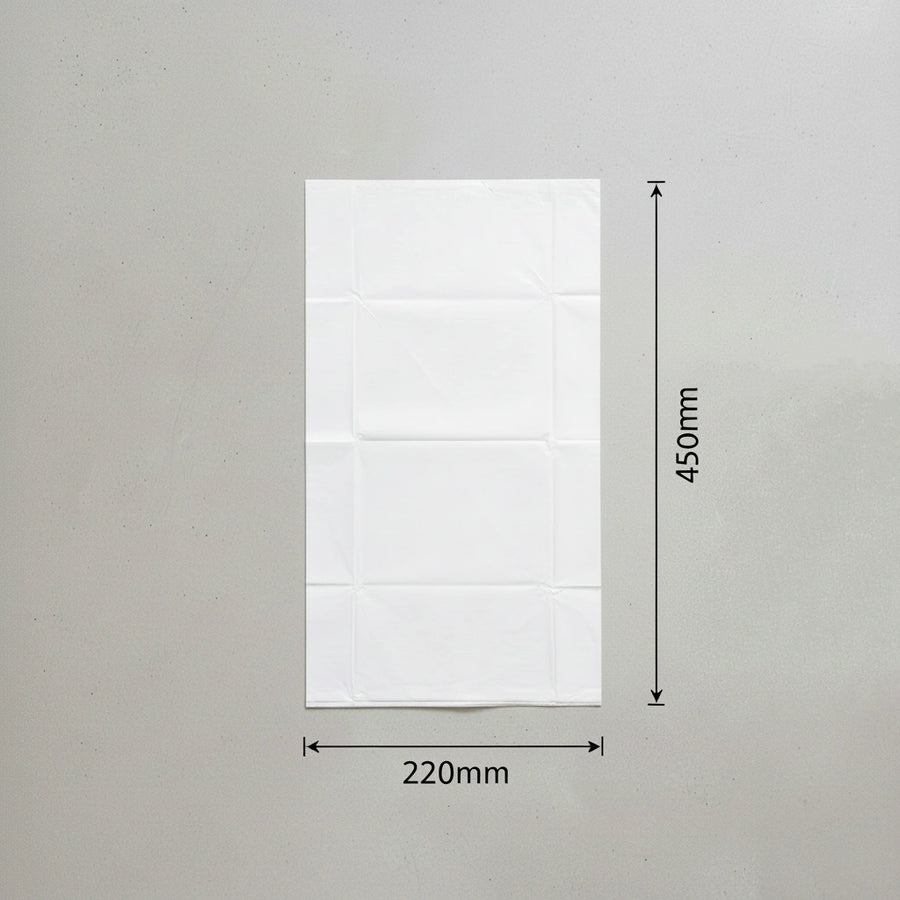 Sac poubelle - 10L - Blanc - 1000 sacs - 10µ